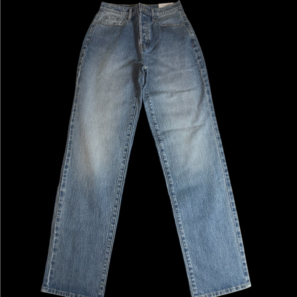 PacSun Blue Straight Leg Dad Jeans Sz. 25 - Picture 2 of 4